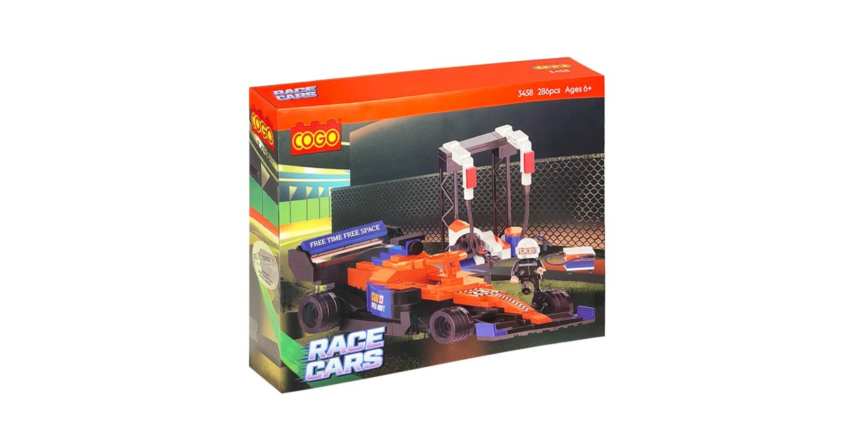 Carro de Carreras de Formula Armable 286Pzs 6a+