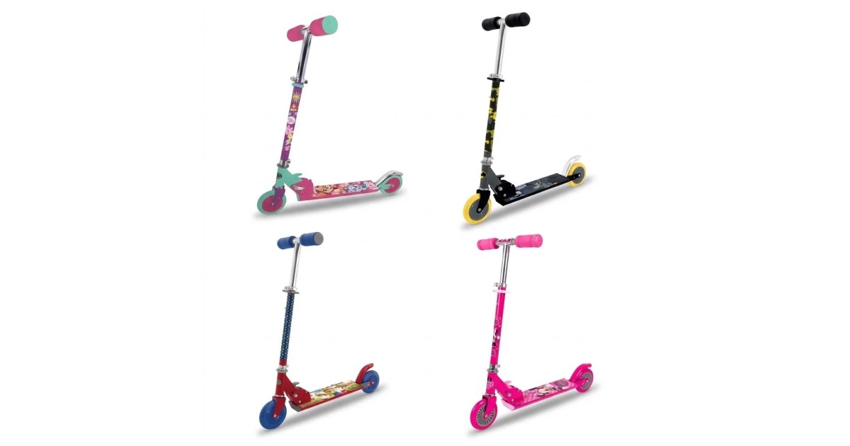 Scooter Plegable de 2 Ruedas Personajes Infantiles (5+ años)