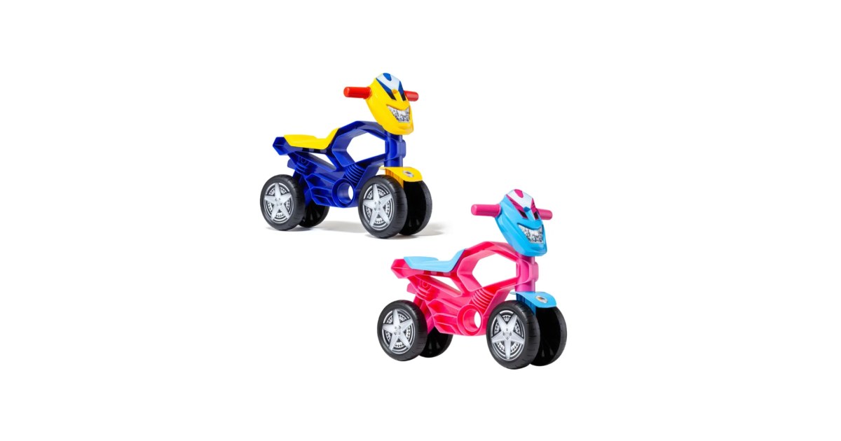 Moto correpasillos My 1st Molto Cross Azul/rosado