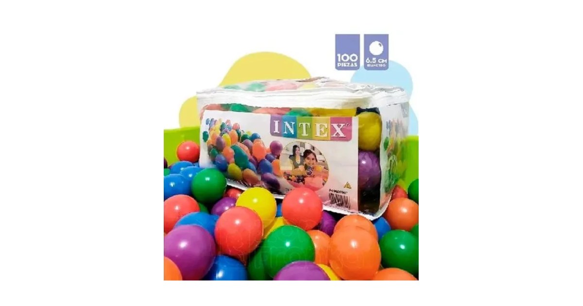100 Bolas coloridas