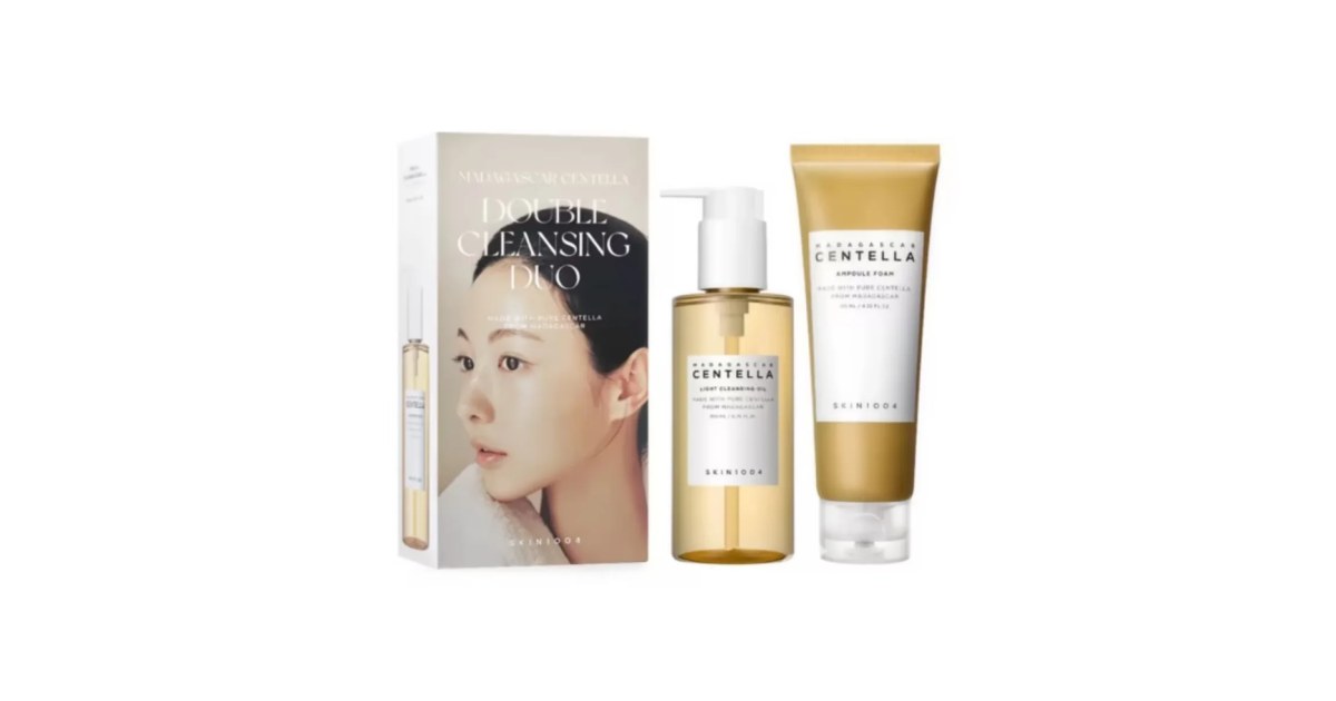 Kit Doble Limpieza Skin1004 Madagascar Centella – Aceite + Espuma 325ml
