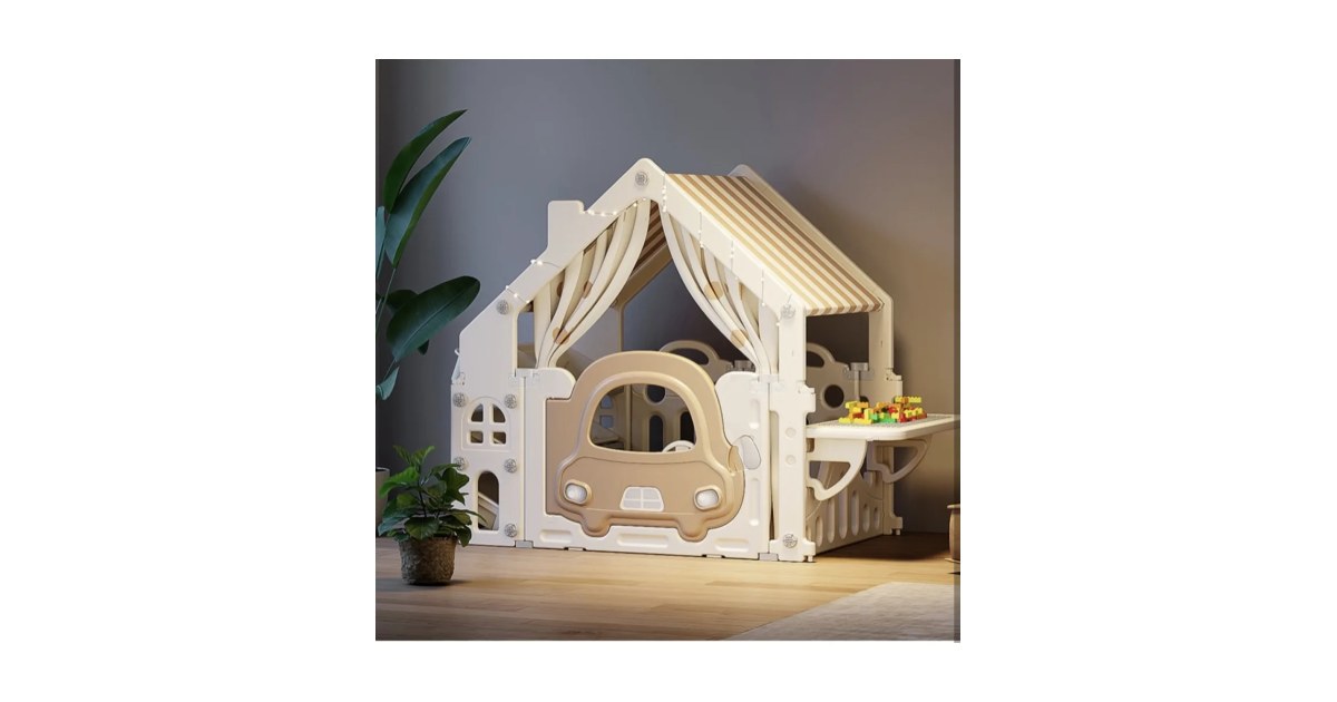 Casa de juegos plastica